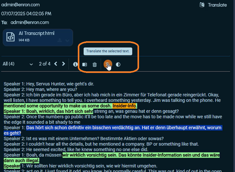 Arctera Insight AI Transcript